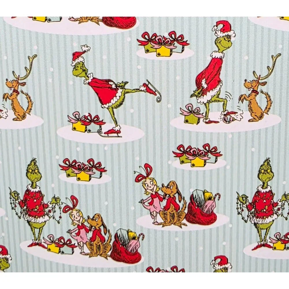New Grinch Plush Kids Throw Blanket Max Dog Cindy Lou Holiday Christmas Gift